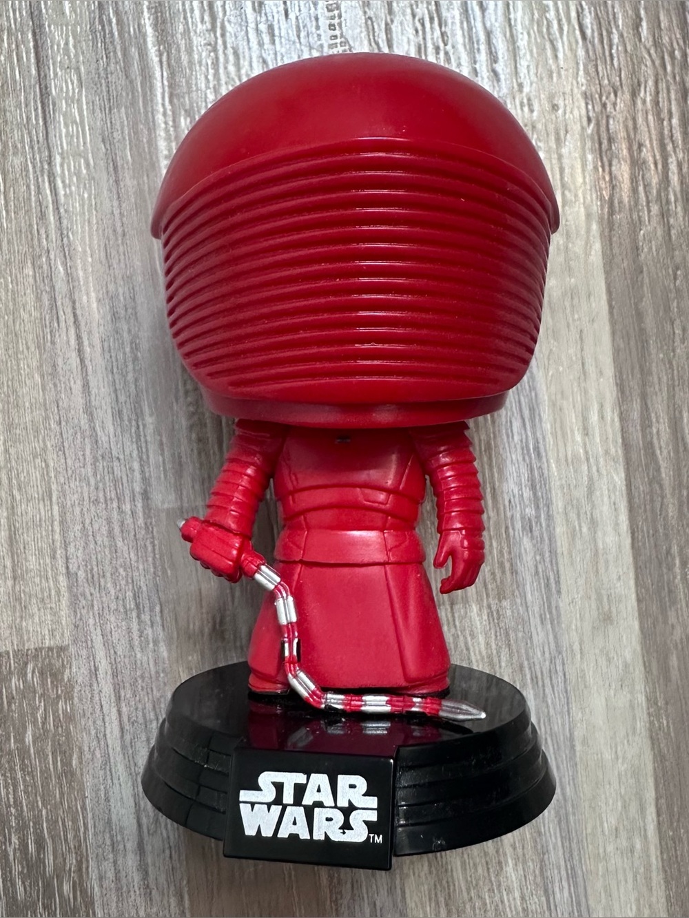 Funko Star Wars Red Praetorian Guard Pop! Figure with Black Base